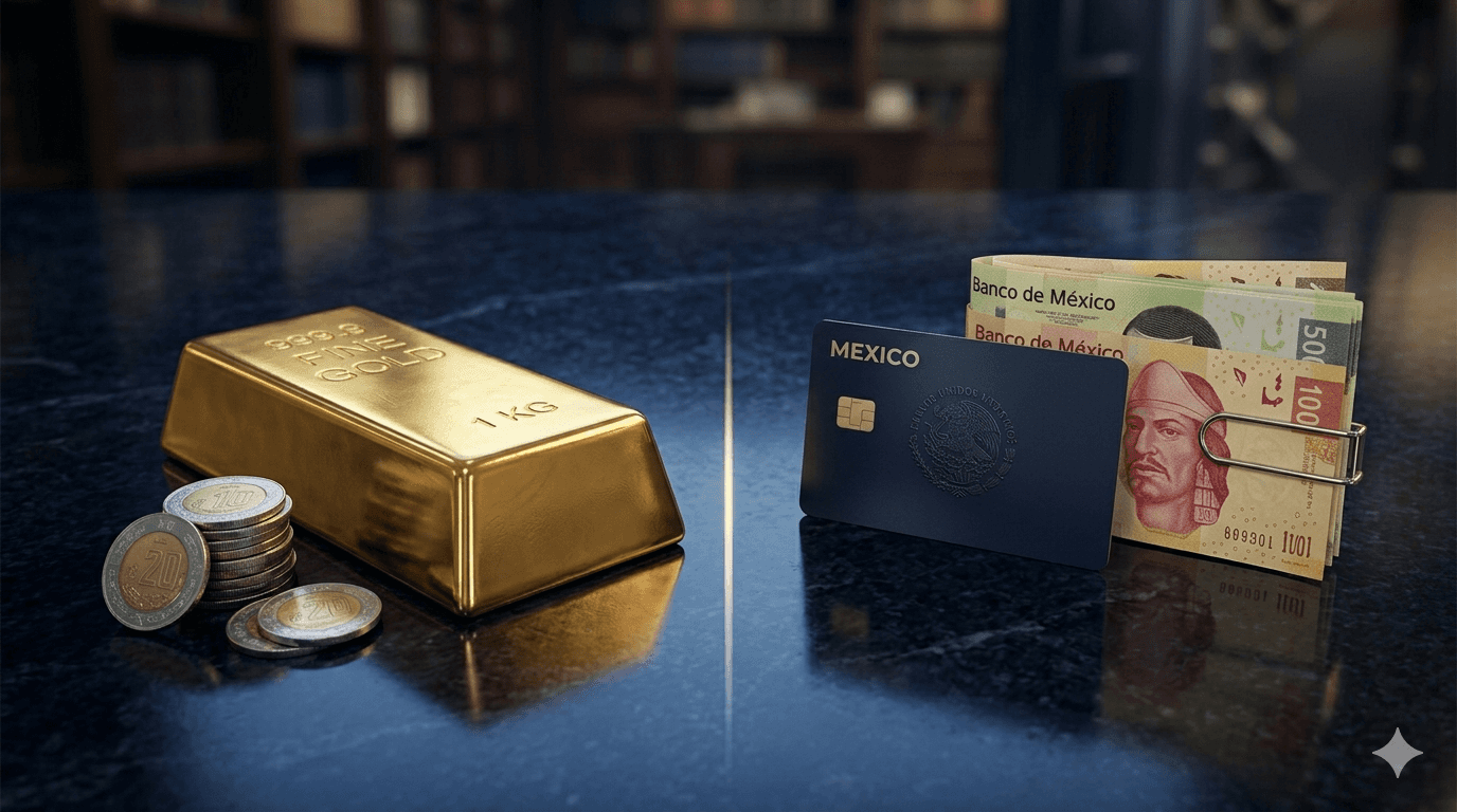 Oro físico vs cuentas bancarias: dónde proteger mejor tu dinero en 2026